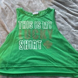 Claire's Bright Green Girls Tank Top